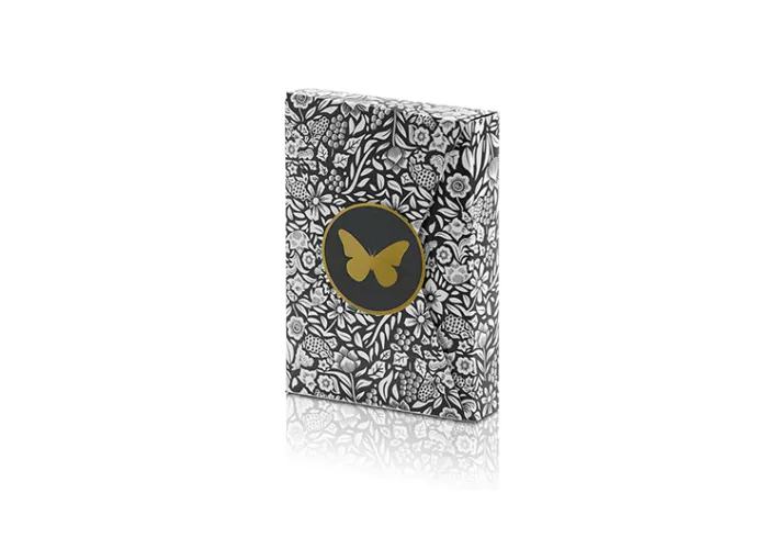 Limited Edition Butterfly Playing Cards (Black and Gold) by Ondrej Psenicka