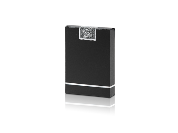 Limited Edition Butterfly Playing Cards Marked (Black and Silver) by Ondrej Psenicka