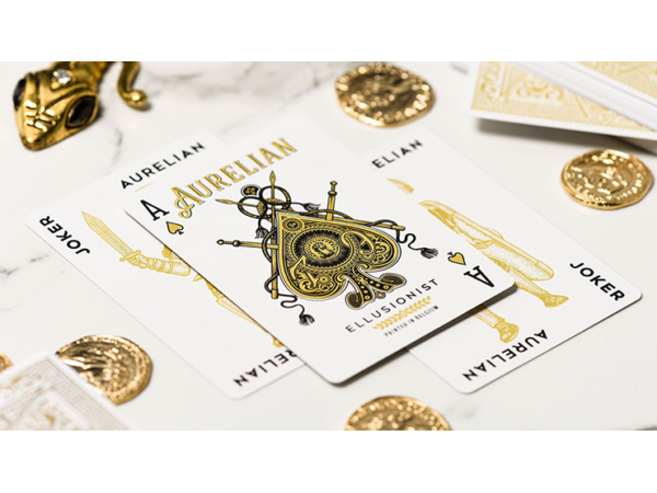 White Aurelians Playing Cards