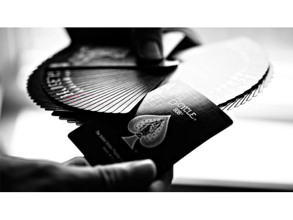 Bicycle Black Tiger Red Playing Cards