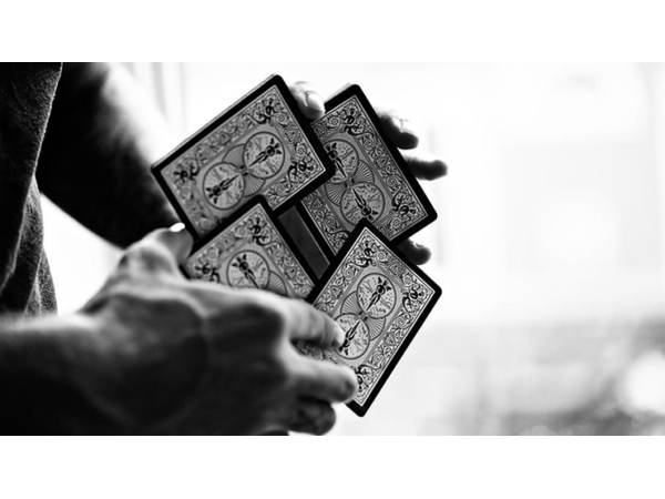 Bicycle Black Tiger Red Playing Cards