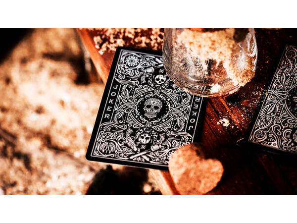 Disparos Black Playing Cards