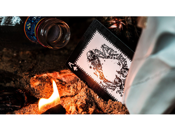 Disparos Black Playing Cards