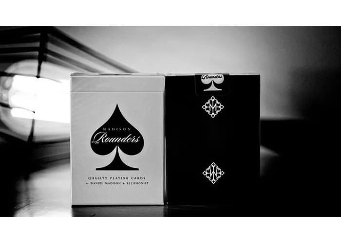 Rounders (Black) Playing Cards