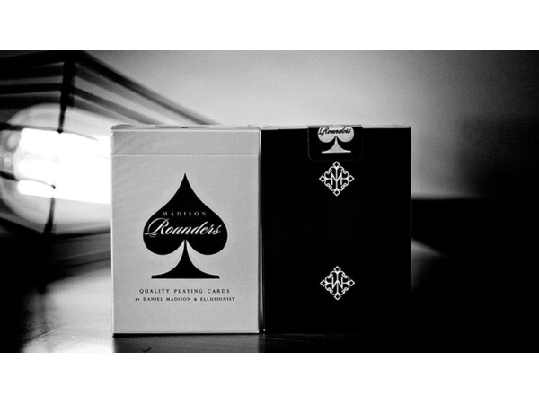 Rounders (Black) Playing Cards