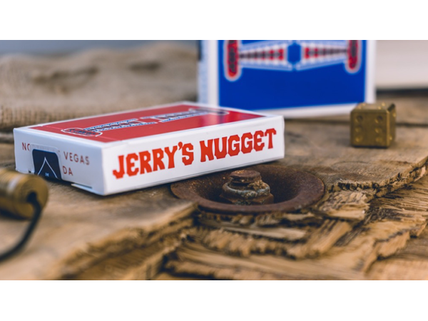 Jerry's Nuggets Shim Card (Red) by The Hanrahan Gaff Company