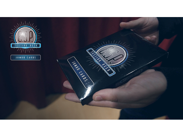 E.S.P. Jumbo Testing Cards (Gimmicks and Online Instructions) by Vernet Magic