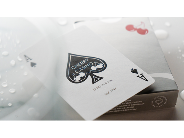 Cherry Casino (McCarran Silver) Playing Cards by Pure Imagination Projects