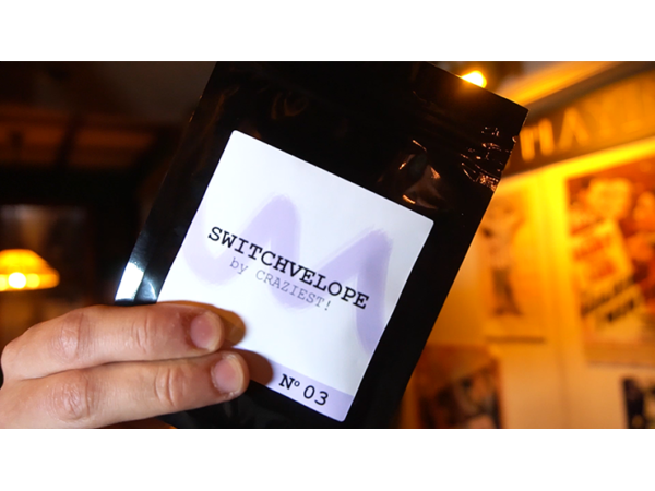 SWITCHVELOPE (Gimmicks and online Instructions) by The Craziest