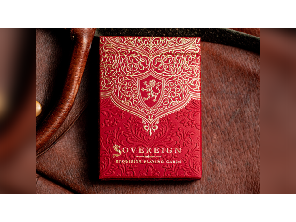 Sovereign STD Red Playing Cards by Jody Eklund