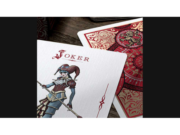 Sovereign STD Red Playing Cards by Jody Eklund