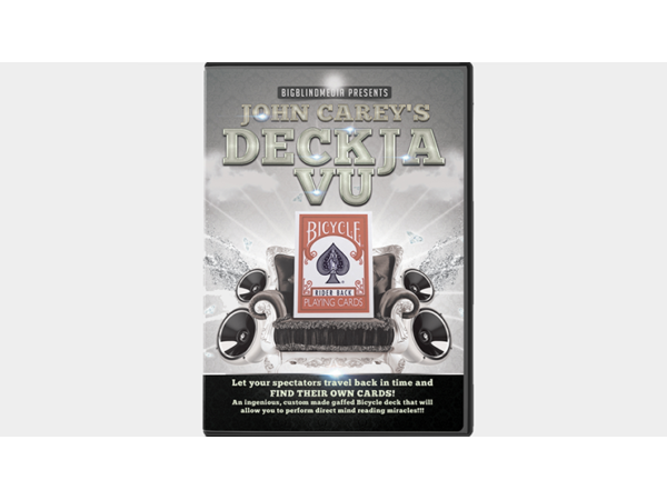 Big Blind Media Presents Deck Ja Vu Red (Gimmicks and Online Instructions) by John Carey