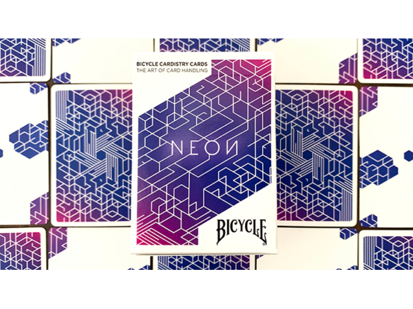 Bicycle Neon Blue Aurora Playing Cards
