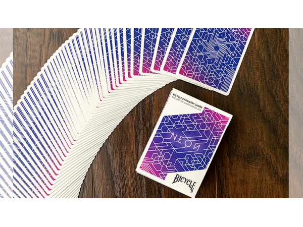 Bicycle Neon Blue Aurora Playing Cards