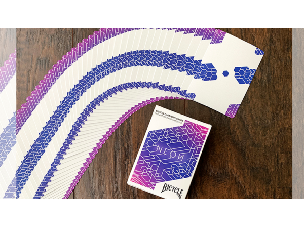 Bicycle Neon Blue Aurora Playing Cards