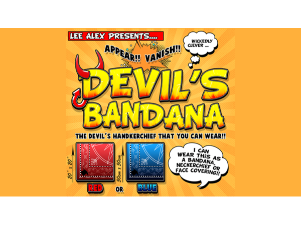 Devil's Bandana (Red) by Lee Alex