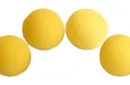 1" Super Soft Sponge Ball (Yellow) Pack of 4 from Magic by Gosh - Schwammbälle – Image 2