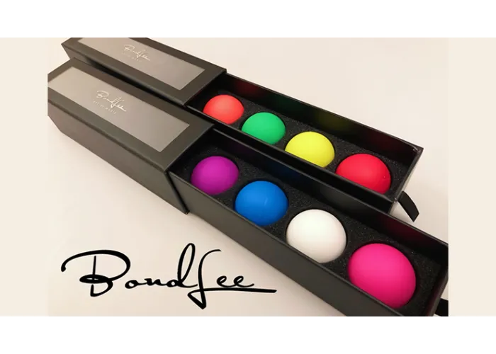 Perfect Manipulation Balls (1.7 Multi color; Blue Purple White Pink) by Bond Lee