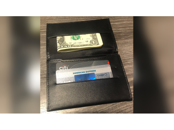Z Fold Leather Wallet by Mark Mason