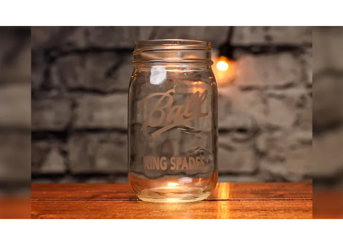 Engraved (Mason Jar KS Gimmick and Online Instructions) by James Kellogg