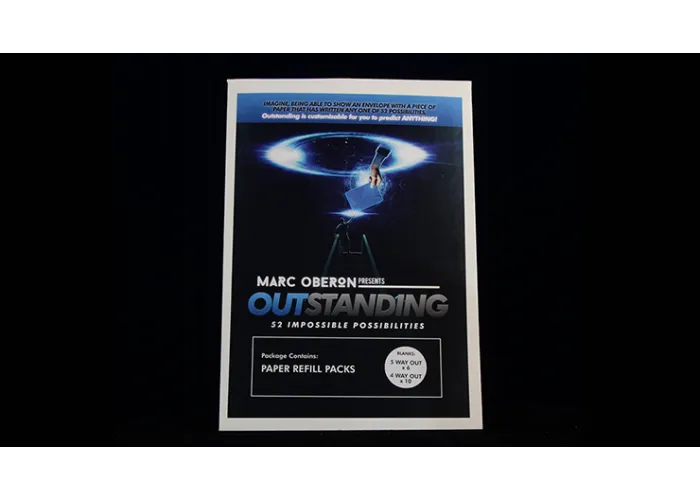 OUTSTANDING Refill Cards (Blank) by Marc Oberon - Trick