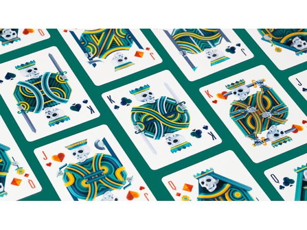 Play Dead V2 Playing Cards by Riffle Shuffle