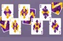 Diamon Playing Cards N° 14 Purple Star Playing Cards by Dutch Card House Company – Image 2