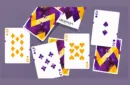 Diamon Playing Cards N° 14 Purple Star Playing Cards by Dutch Card House Company – Image 3