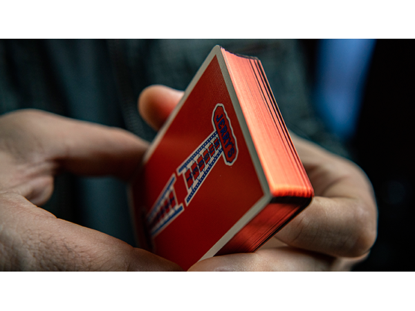 Gilded Vintage Feel Jerry's Nuggets (Red) Playing Cards