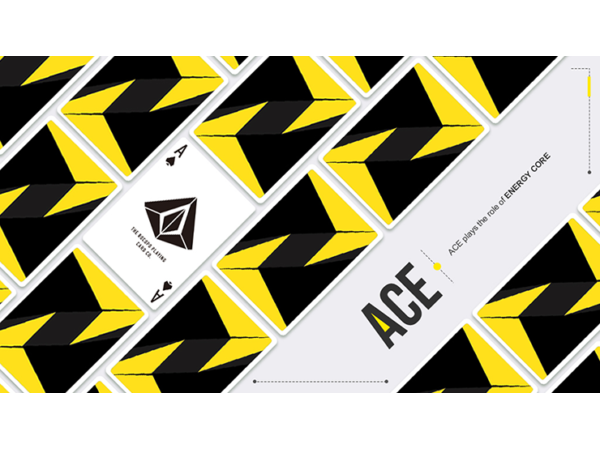 ZONE (Yellow) Playing Cards by Bocopo