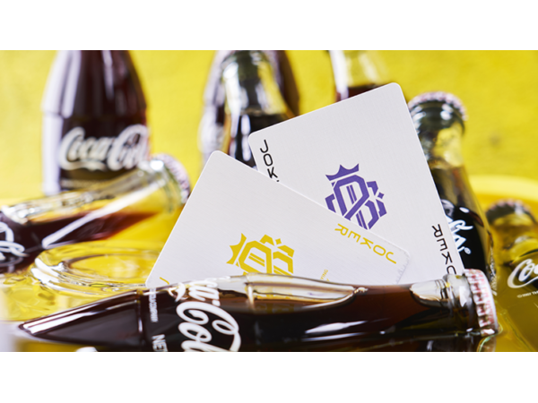 Purple Cardistry Playing Cards by BOCOPO