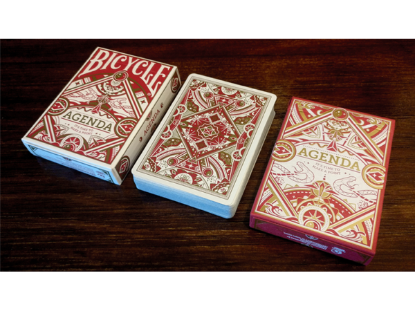 Agenda Red Premium Edition Playing Cards
