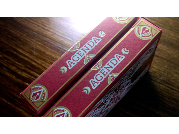 Agenda Red Premium Edition Playing Cards