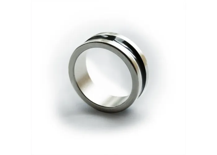 Magnetic ring - Dark line - Medium (19 mm)  /  Magnetischer Ring