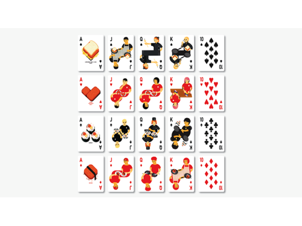 The Sandwich Series (Luncheon Meat) Playing Cards