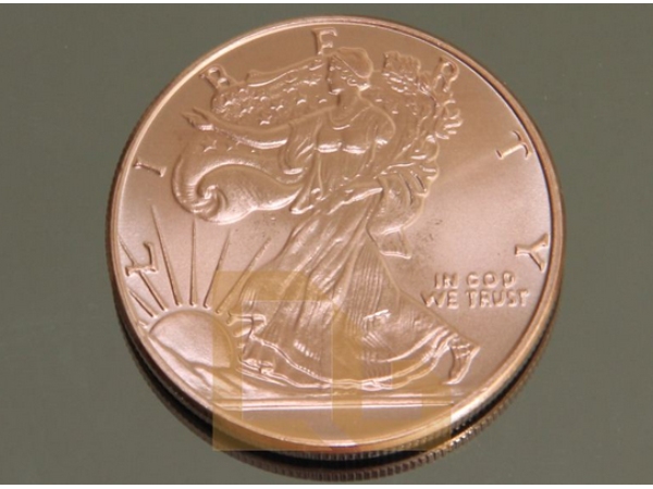 KUPFER MÜNZE - WALKING LIBERTY Eagle Adler Copper Coin