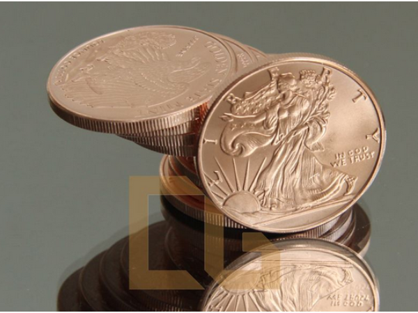 KUPFER MÜNZE - WALKING LIBERTY Eagle Adler Copper Coin