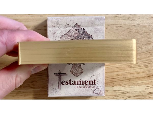 Gilded Testament Playing Cards
