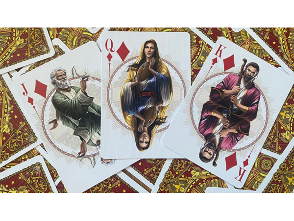 Gilded Testament Playing Cards