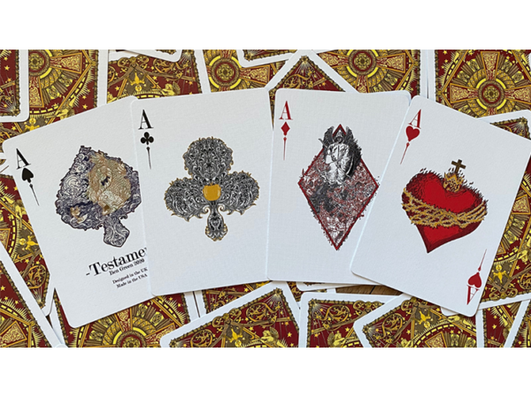 Gilded Testament Playing Cards