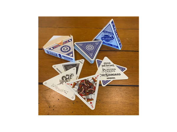 Triangle (Blue) Playing Cards