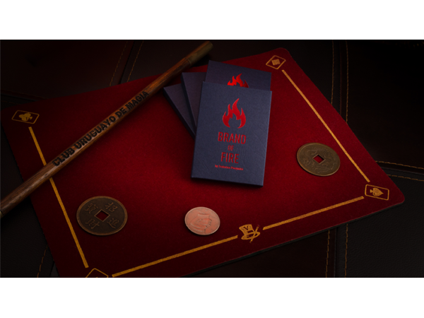 BRAND OF FIRE / RED (Gimmicks and Online Instructions) by Federico Poeymiro