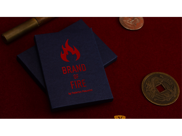 BRAND OF FIRE / RED (Gimmicks and Online Instructions) by Federico Poeymiro