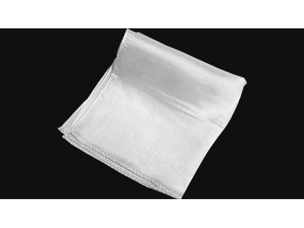 Rice Spectrum Silk 18" (White) by Silk King Studios - Trick