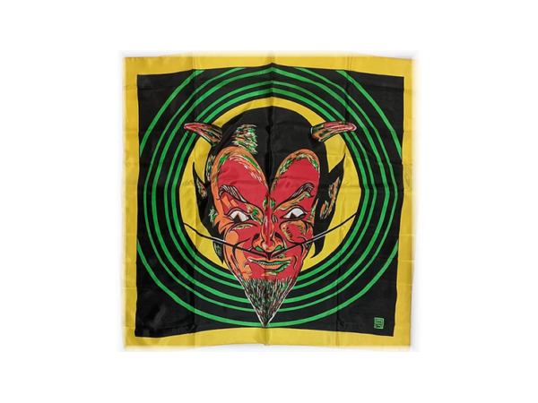 Rice Picture Silk 18" (Devil) by Silk King Studios - Seidentuch