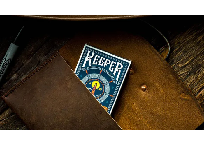 Blue Keepers Playing Cards