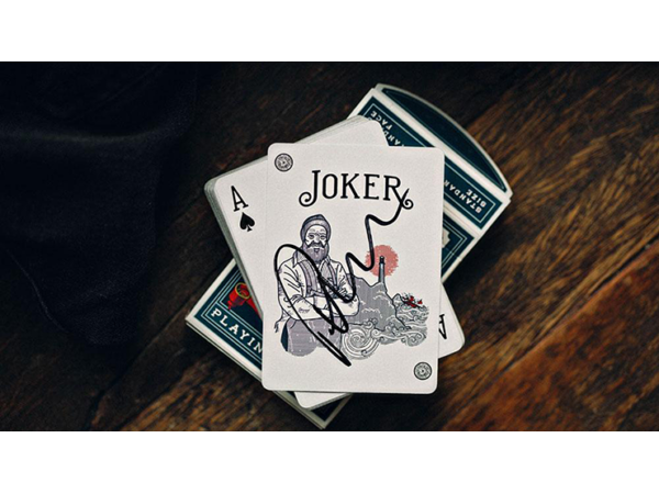 Blue Keepers Playing Cards