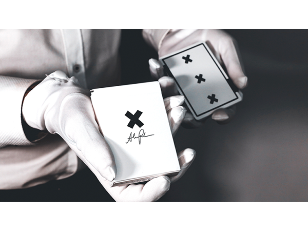 X Deck (White) Signature Edition Playing Cards by Alex Pandrea