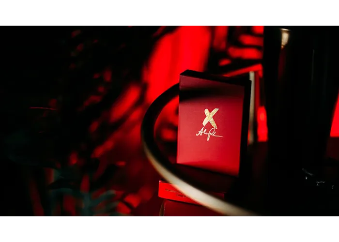 X Deck (Red) Signature Edition Playing Cards by Alex Pandrea