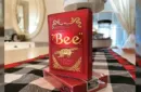Bee Red MetalLuxe Playing Cards by US Playing Card – Image 1